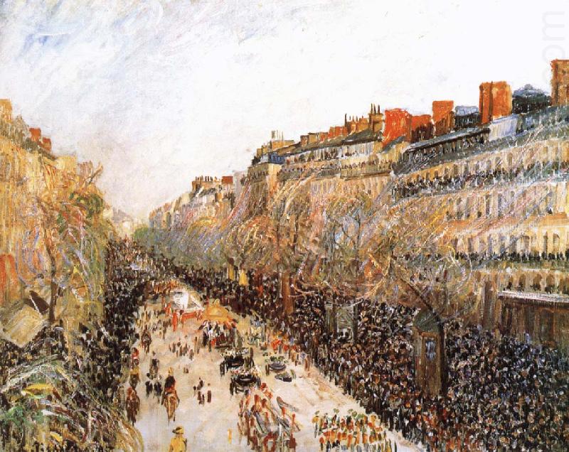 Camille Pissarro Boulevard Montmartre china oil painting image